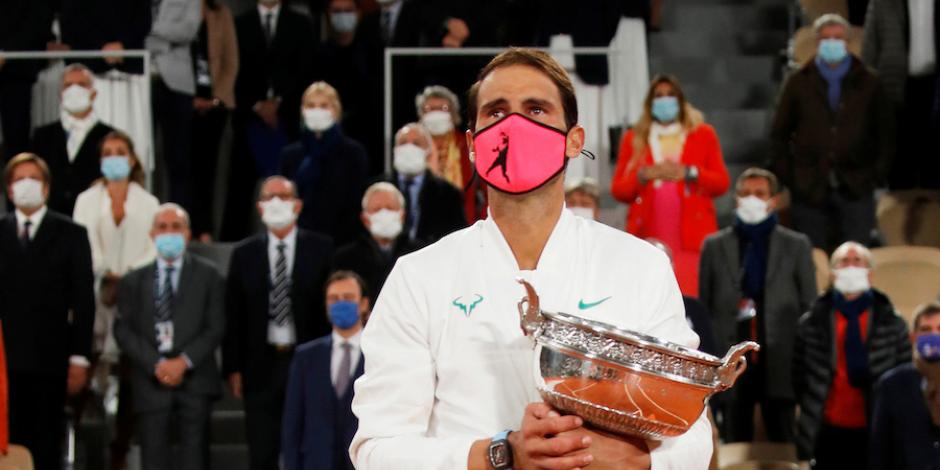 Rafa Nadal, rey de la arcilla; iguala a Federer con 20 Grand Slams; conquista también su título 13 de Roland Garros
