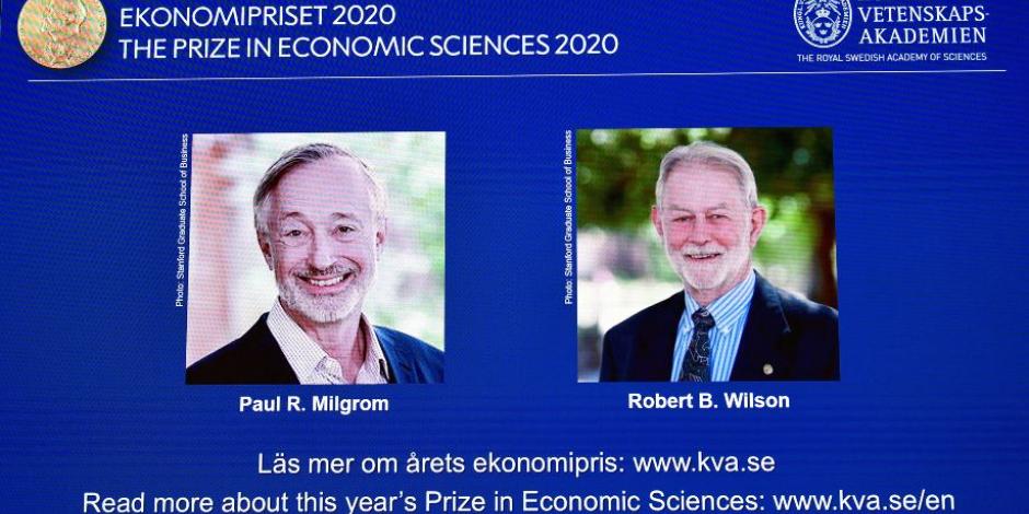 Paul R. Milgrom y Robert B. Wilson, ganadores del Premio Nobel de Economía 2020