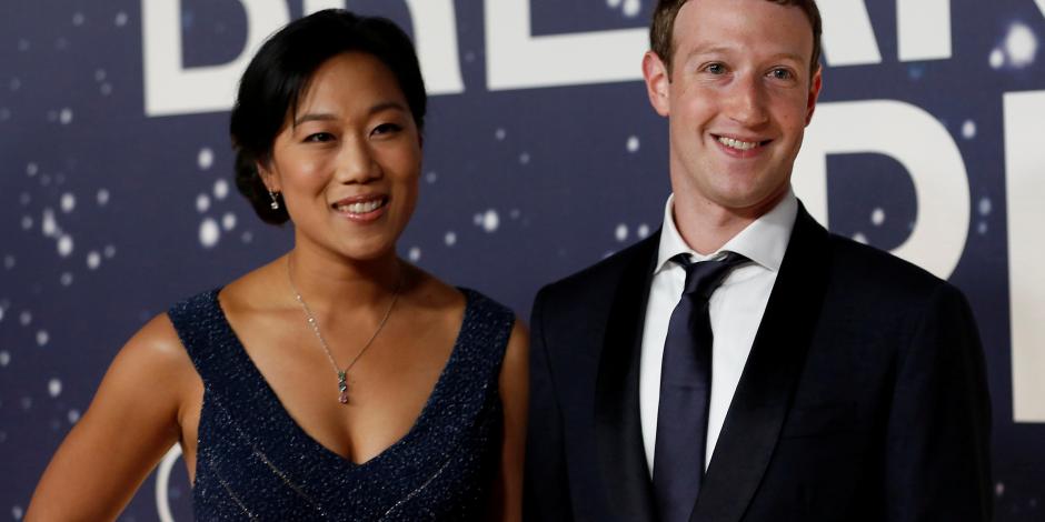 Mark Zuckerberg, fundador de Facebook, y su esposa Priscilla Chan estuvieron en un evento en California, en 2014.