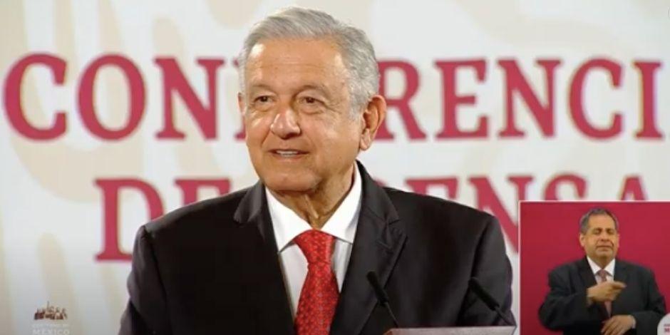 El Presidente de México, Andrés Manuel López Obrador, el 14 de octubre de 2020.