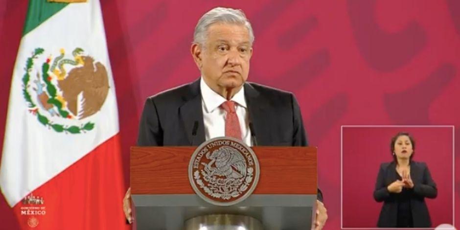 El presidente de México, Andrés Manuel López Obrador, el 16 de octubre de 2020.