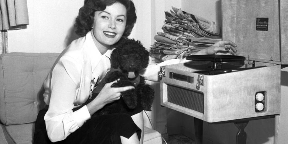 Rhonda Fleming en 1955
