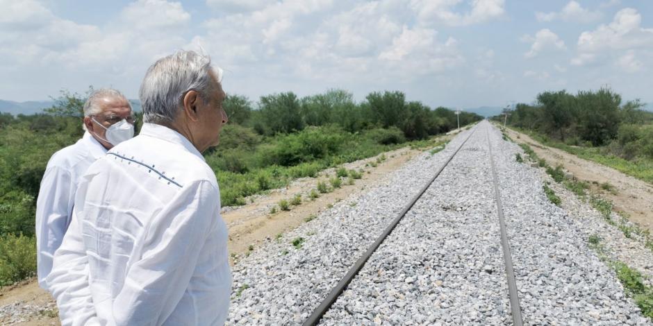 López Obrador en el Istmo de Tehuantepec (imagen de archivo)