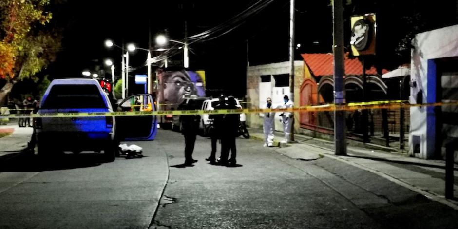 Policías asesinados en Guadalupe, Zacatecas, el pasado 3 de octubre.