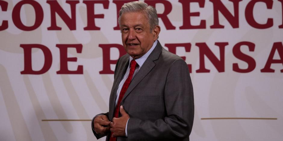 El presidente de México, Andrés Manuel López Obrador (AMLO), el 22 d octubre de 2020.