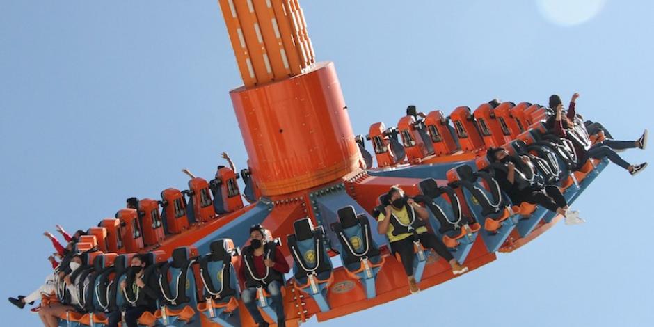 Permanece en naranja por 19 semanas consecutivas; vuelve la actividad a Six Flags, ayer.