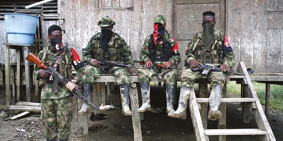 El Ejército de Liberación Nacional (ELN) 
opera en Colombia y en Venezuela desde el año 1964. Es considerado por ambos países como una organización terrorista.