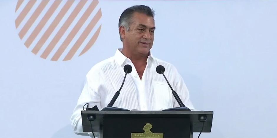 Jaime Rodríguez Calderón, gobernador de Nuevo León.