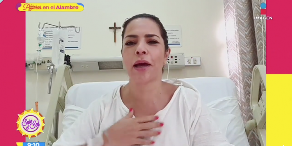 Ana María Alvarado comparte desde el hospital cómo enfrenta el COVID-19.