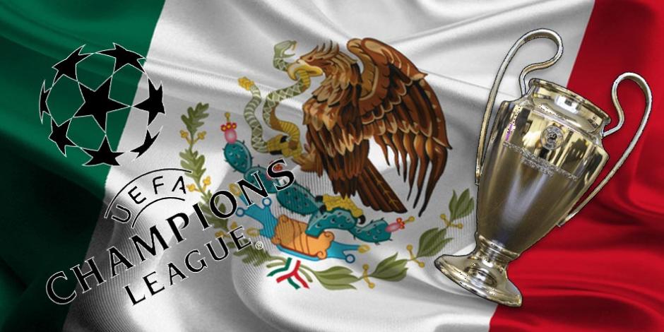 México tiene tres representantes en la Champions League de esta temporada.