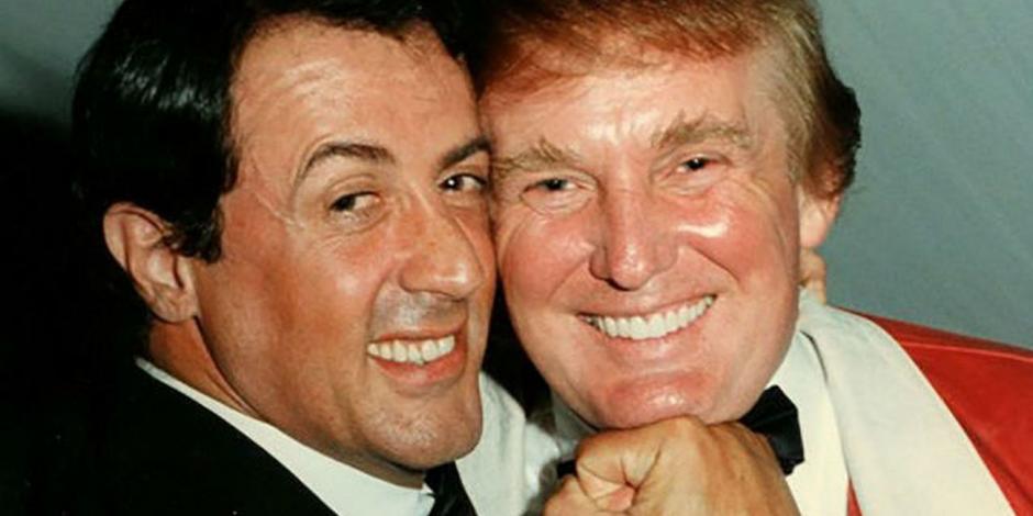 Stallone y Trump