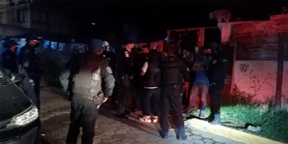 Operativos especiales contra fiestas clandestinas en Cuajimalpa.