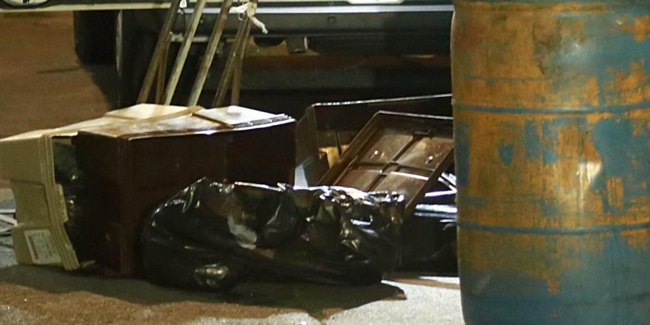 Un hombre fue detenido cuando transportaba dos cadáveres en un "diablito", por el Centro Histórico