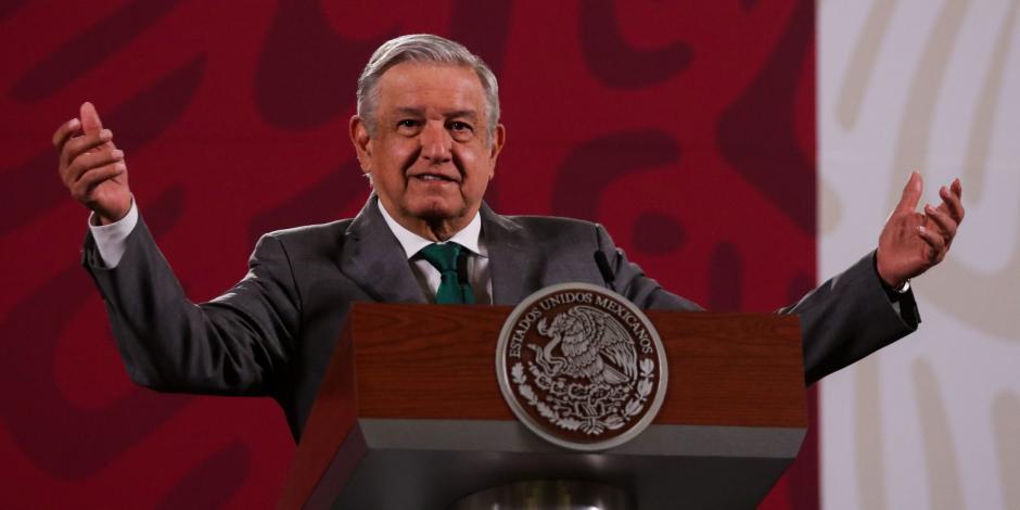 El presidente de México, Andrés Manuel López Obrador (AMLO), el 3 de noviembre de 2020.
