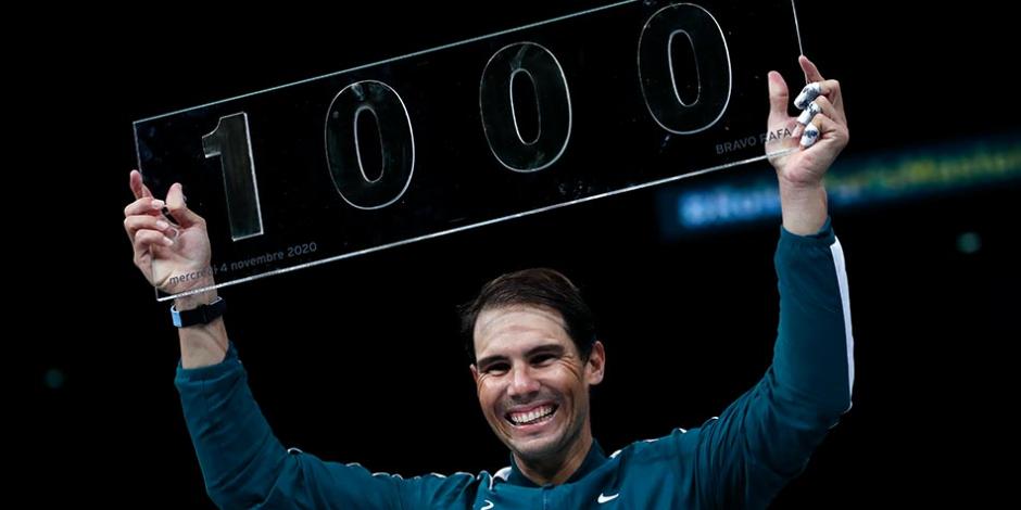 Rafael Nadal derrota a Feliciano López y suma mil triunfos como profesional en la ATP.