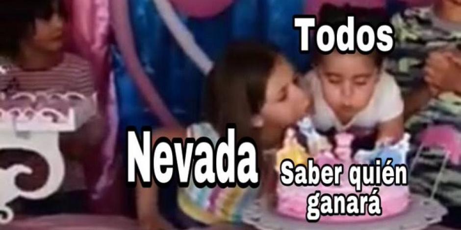 Memes de la suspensión del conteo en Nevada por las elecciones USA 2020