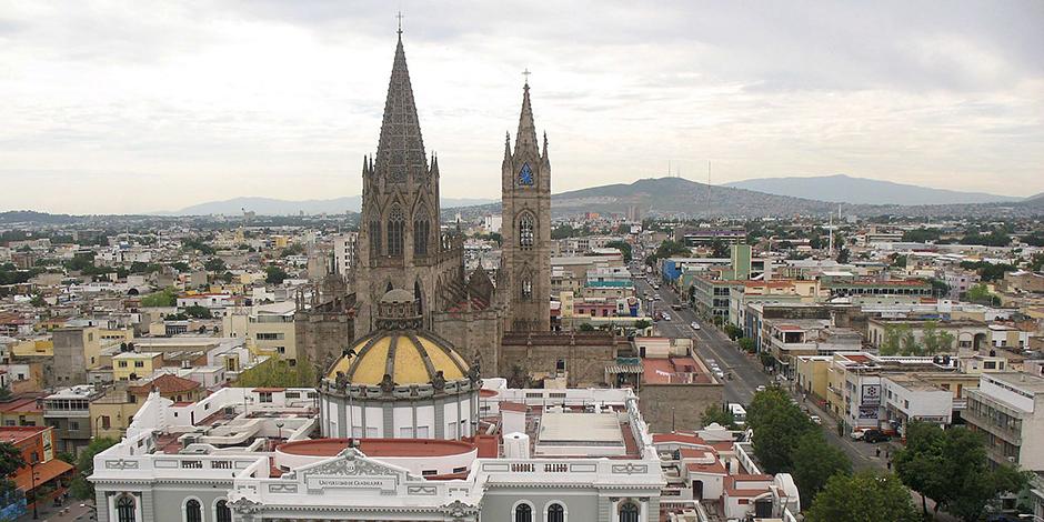 Panorámica de Guadalajara, capital de Jalisco.