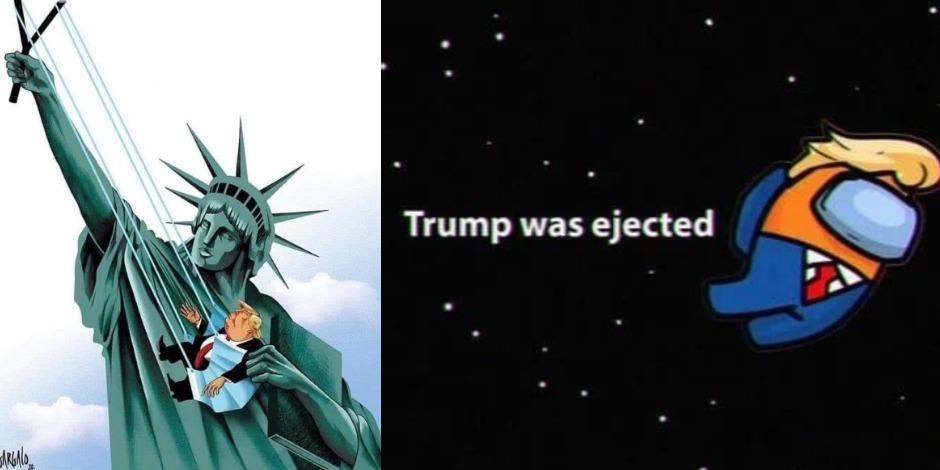 Memes de la derrota de Donald Trump en las elecciones USA 2020