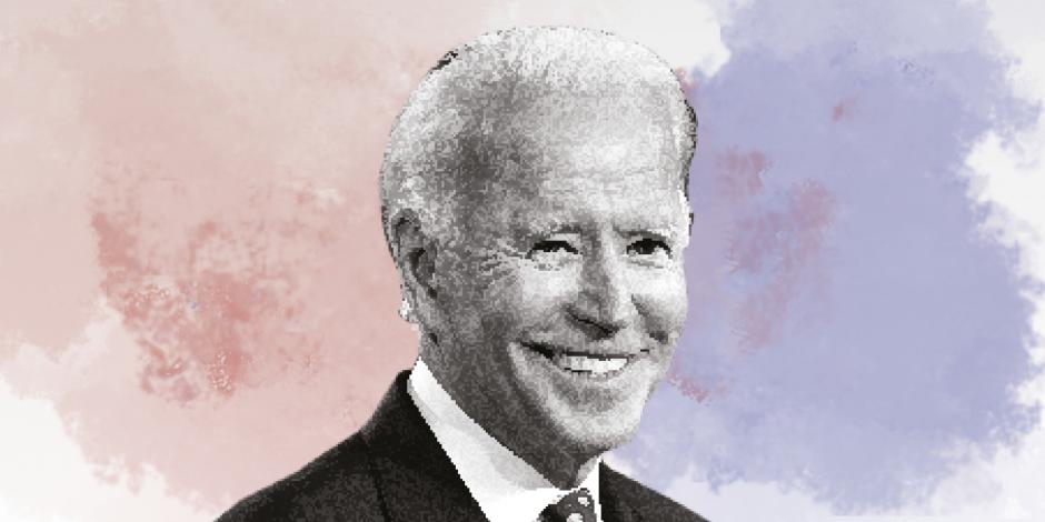 Fotoarte de Joe Biden, presidente electo de los Estados Unidos