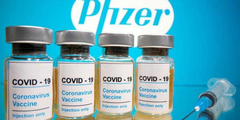 Pfizer y BioNTech informaron que los estudios preliminares de su vacuna contra el COVID-19 mostraron 90% de efectividad después de la segunda dosis.
