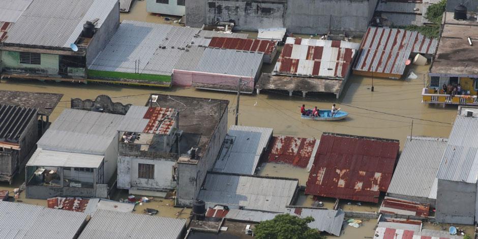 Inundaciones en Tabasco.