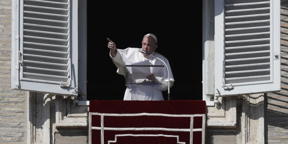 El pasado domingo, el papa Francisco ofreció la plegaria del Angelus en la Plaza de San Pedro del Vaticano.