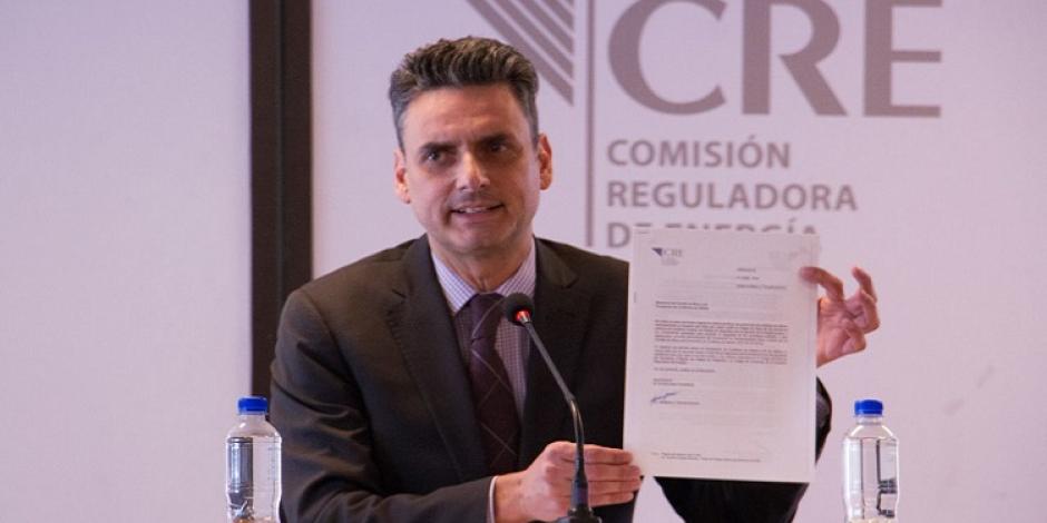 Guillermo García Alcocer, extitular de la Comisión Reguladora de Energía