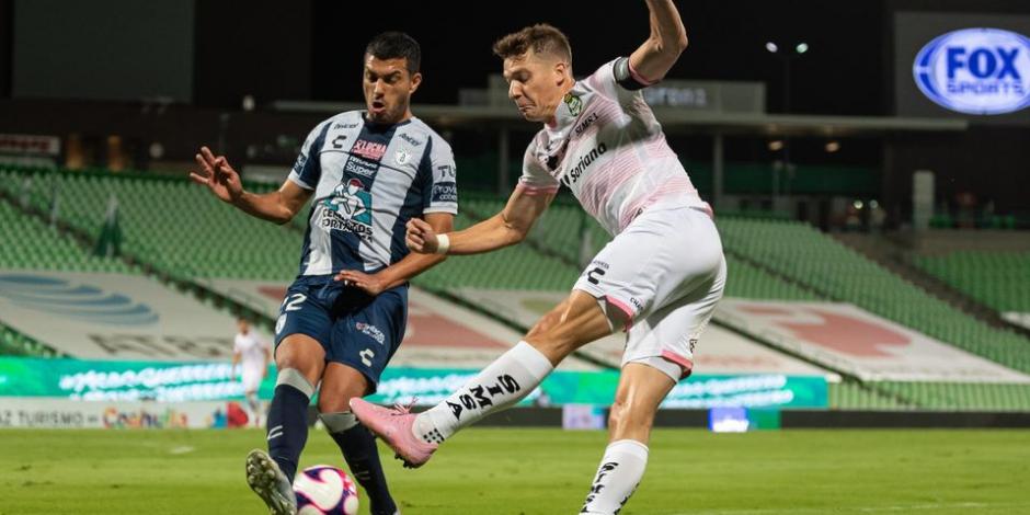 Santos y Pachuca empataron 1-1 en la Jornada 14 del Torneo Guard1anes 2020 de la Liga MX.