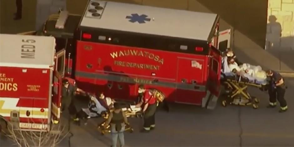 "Se desconoce el alcance de las lesiones de los ocho heridos, siete adultos y un adolescente, pero que todos estaban vivos", señaló la policía de Wauwatosa