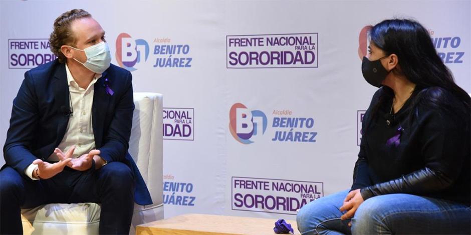 Santiago Taboada, titular de la alcaldía de Benito Juárez.