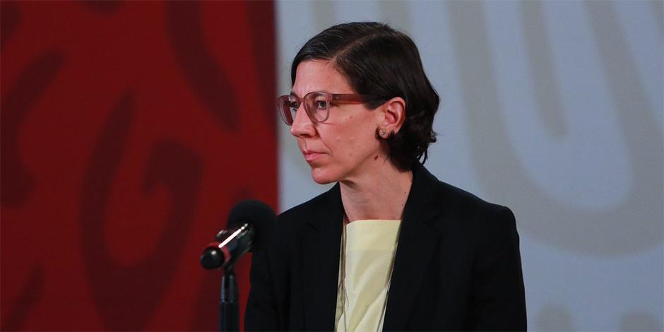 Karla Berdichevsky Feldman, directora general del Centro Nacional de Equidad de Género y Salud Reproductiva.