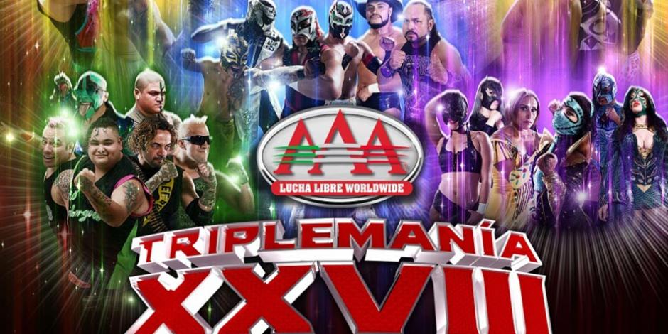 AAA dio a conocer su cartel de Lucha Libre para la Triplemanía XVIII.