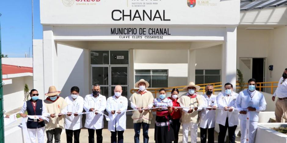 Reinauguración del Centro de Salud con Hospitalización y  Casa Materna en Chanal.