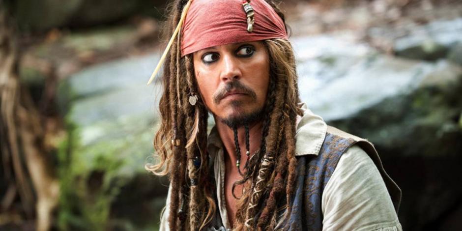 El actor Johnny Depp, en un fotograma de la cinta "Piratas del Caribe".