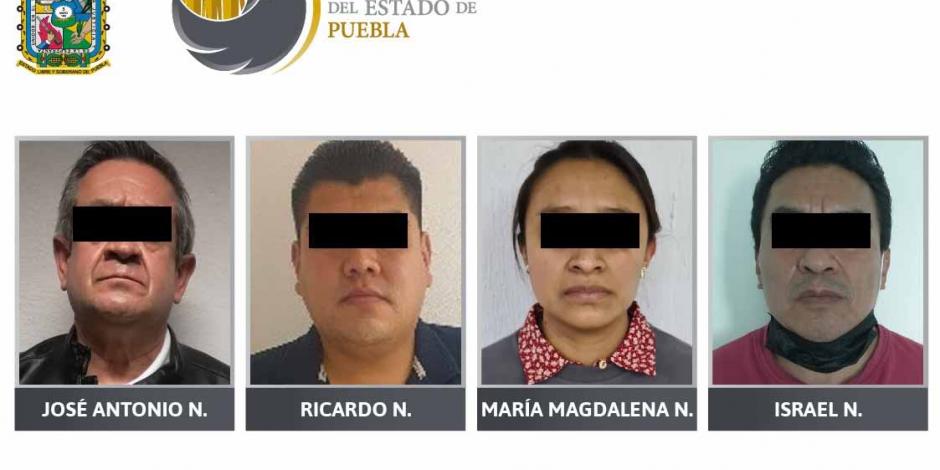 Las cuatro personas que fueron vinculadas a proceso por el accidente aéreo en el que fallecieron Martha Érika Alonso y Rafael Moreno Valle.