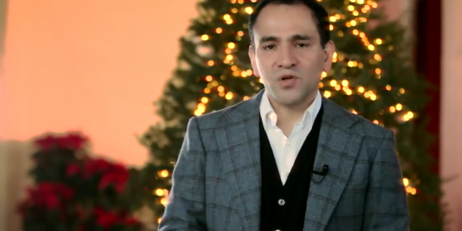 El secretario de Hacienda, Arturo Herrera, en un videomensaje con motivo del fin de año.