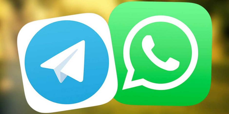 WhatsApp y Telegram son aplicaciones para mandar mensajes 