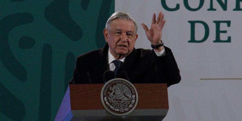 El presidente de México, Andrés Manuel López Obrador, el 8 de enero de 2021.