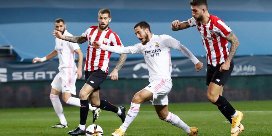 Real Madrid y Athletic de Bilbao midieron fuerzas en La Rosaleda.