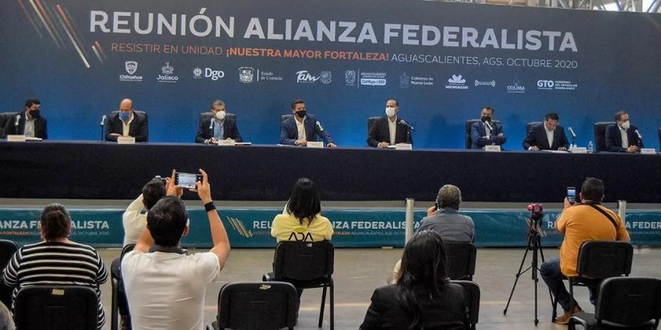 Reunión de la Alianza Federalista.