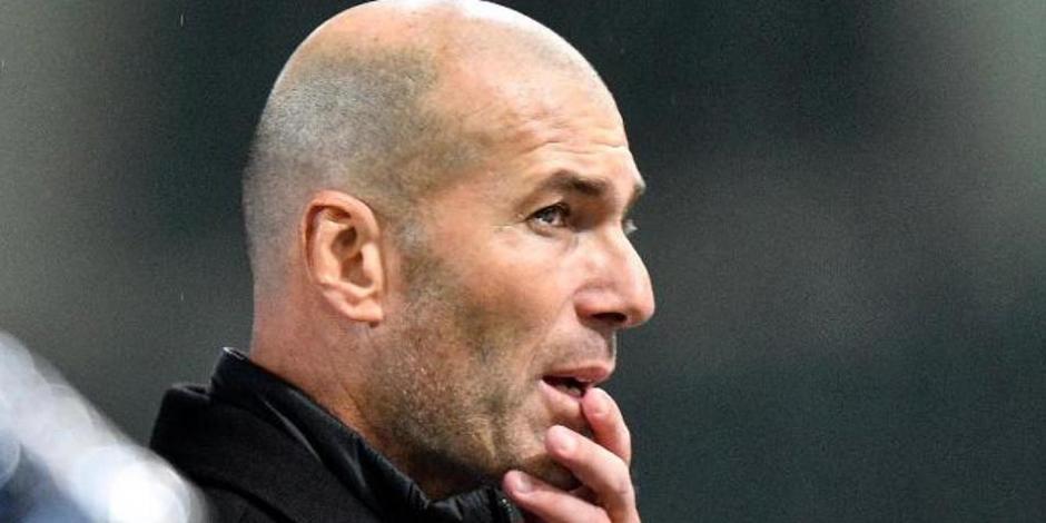 Zinedine Zidane fracasó con el Real Madrid al ser eliminados en la Copa del Rey.