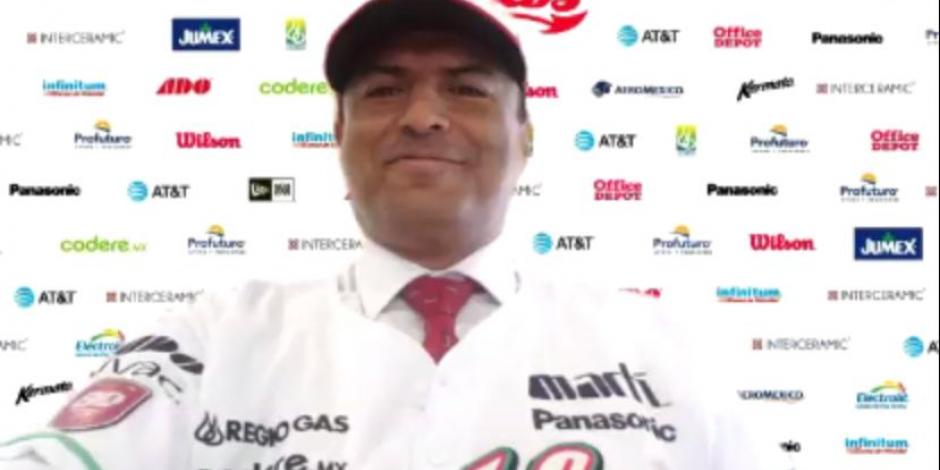 Una imagen de la conferencia de prensa de los Diablos Rojos del México