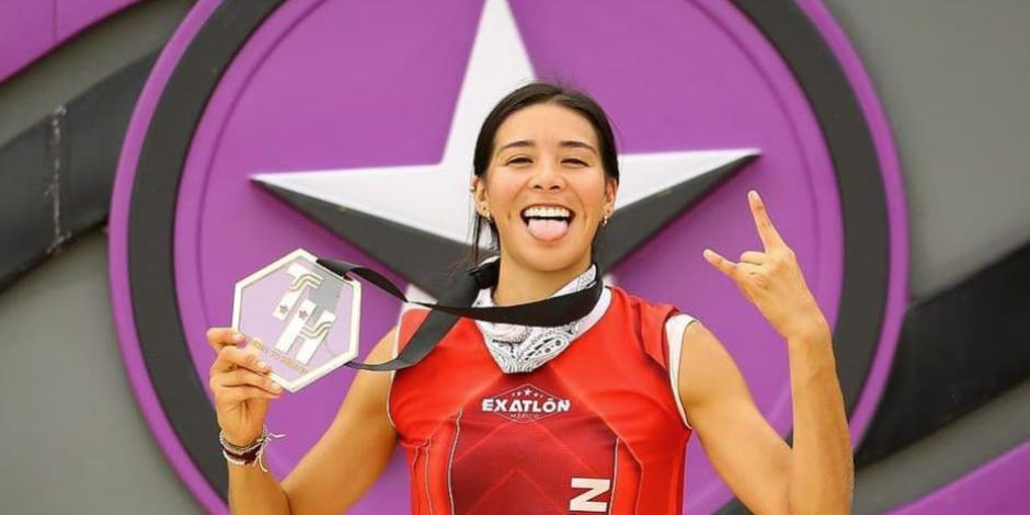 Jazmín Hernández, una de las competidoras más fuertes de Exatlón México