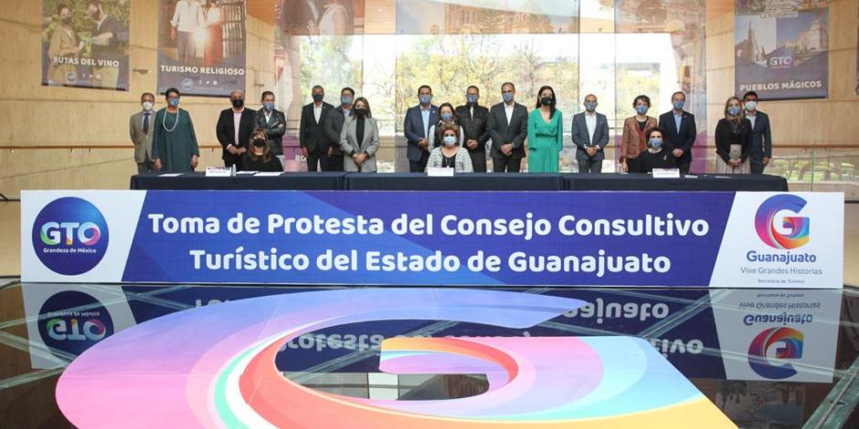 Toma de protesta a los nuevos integrantes del Consejo Consultivo Turístico del Estado de Guanajuato.