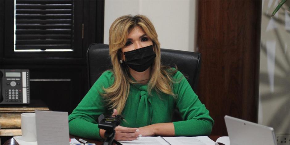 Claudia Pavlovich, gobernadora de Chihuahua.