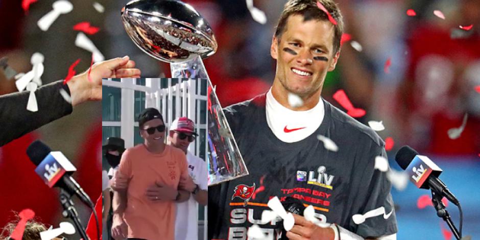 Tom Brady fue el elegido como el MVP del Super Bowl de la NFL