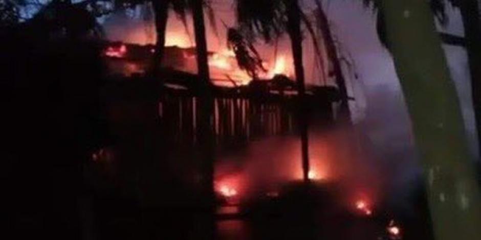 Hotel de Roberto Palazuelos arde en llamas tras explosión