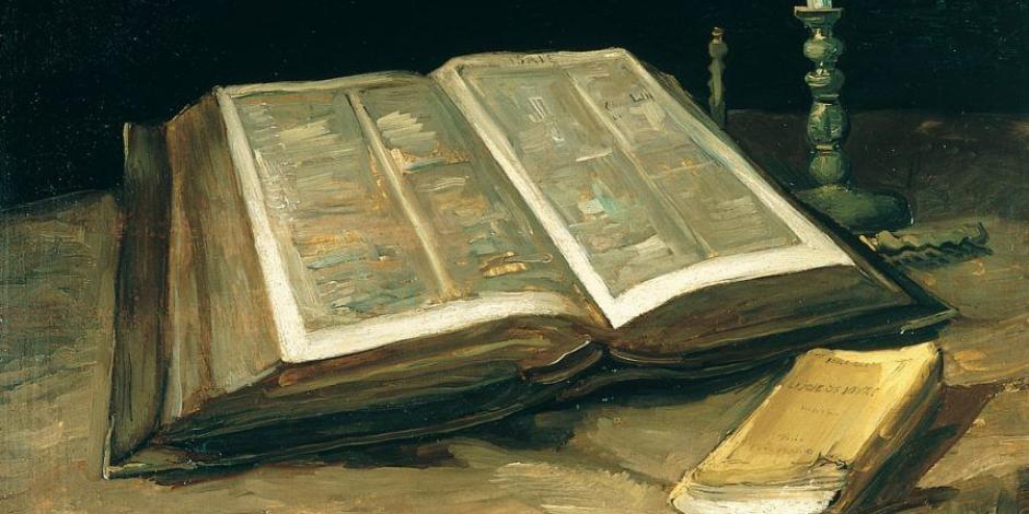 "Naturaleza muerta con Biblia", de Vincent van Gogh