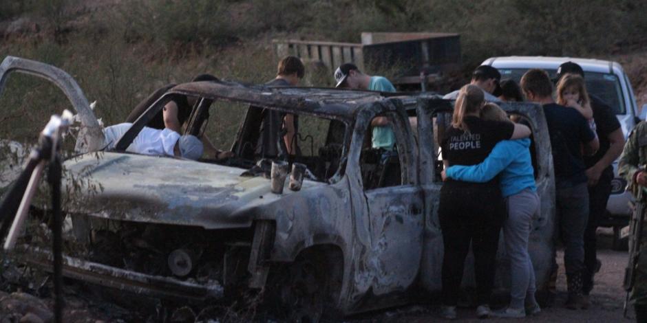 El activista aseguró que la persona arrestada fue quien habría dado la orden de quemar la camioneta donde se encontraban sus familiares.