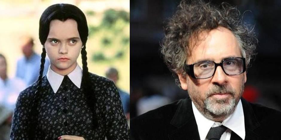 Tim Burton dirigirá serie de Netflix sobre Merlina Addams